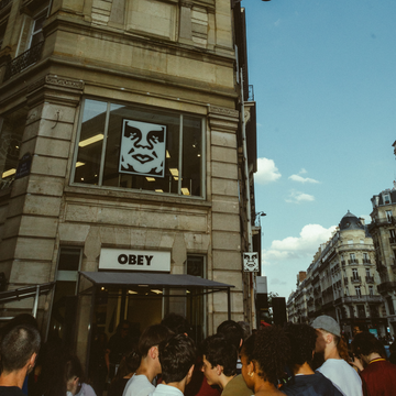 OUVERTURE DU MAGASIN OBEY PARIS