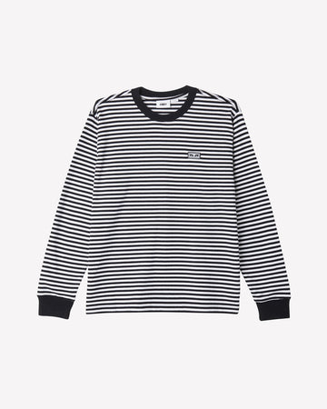 EST. WORKS EYES LS STRIPE T-SHIRT