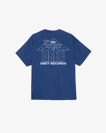 HOUSE OF OBEY RECORDS HEAVYWEIGHT T-SHIRT