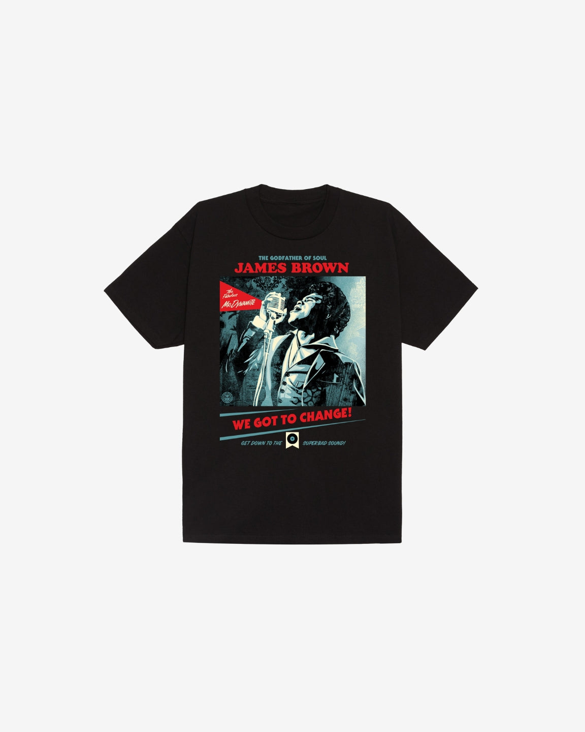 OBEY X JAMES BROWN CLASSIC T-SHIRT