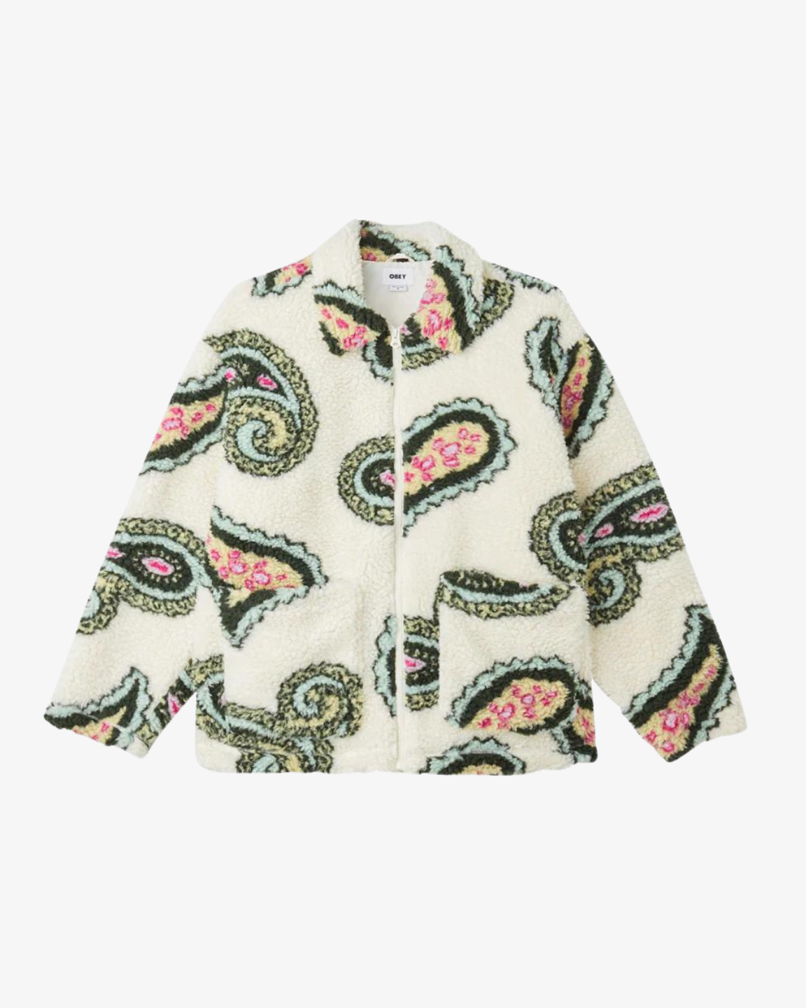 PAISLEY SHERPA JACKET