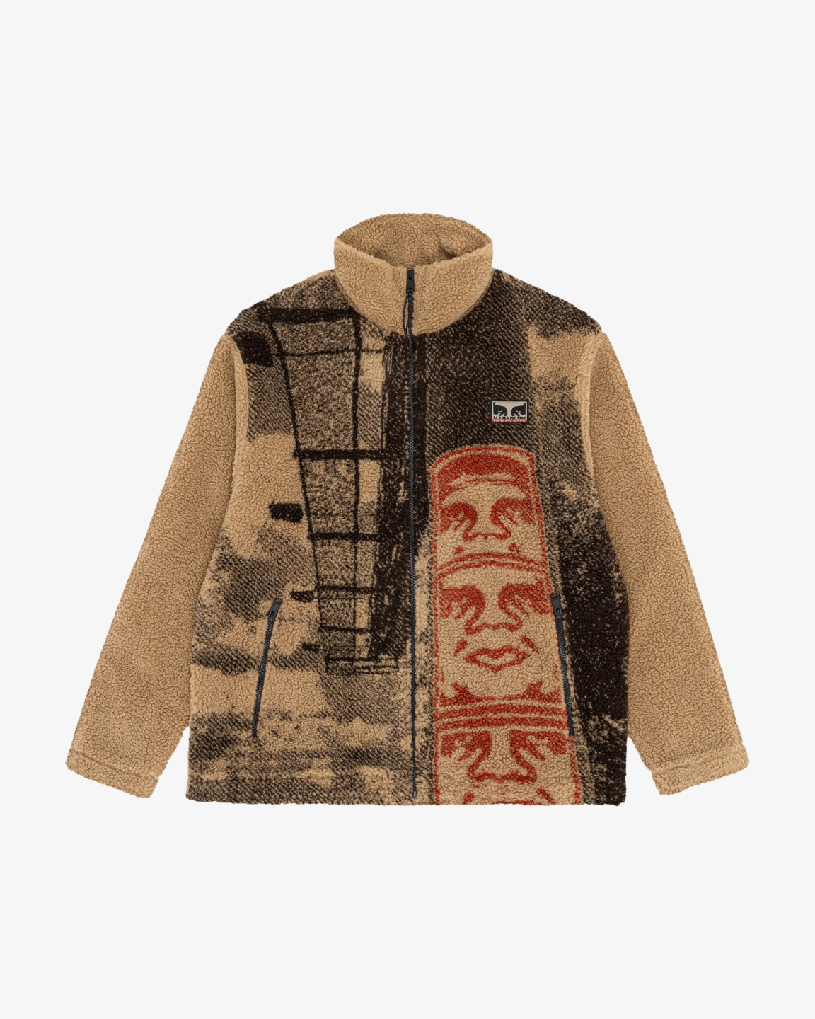 OBEY X NAPAPIJRI STREET CAMPAIGN JACKET