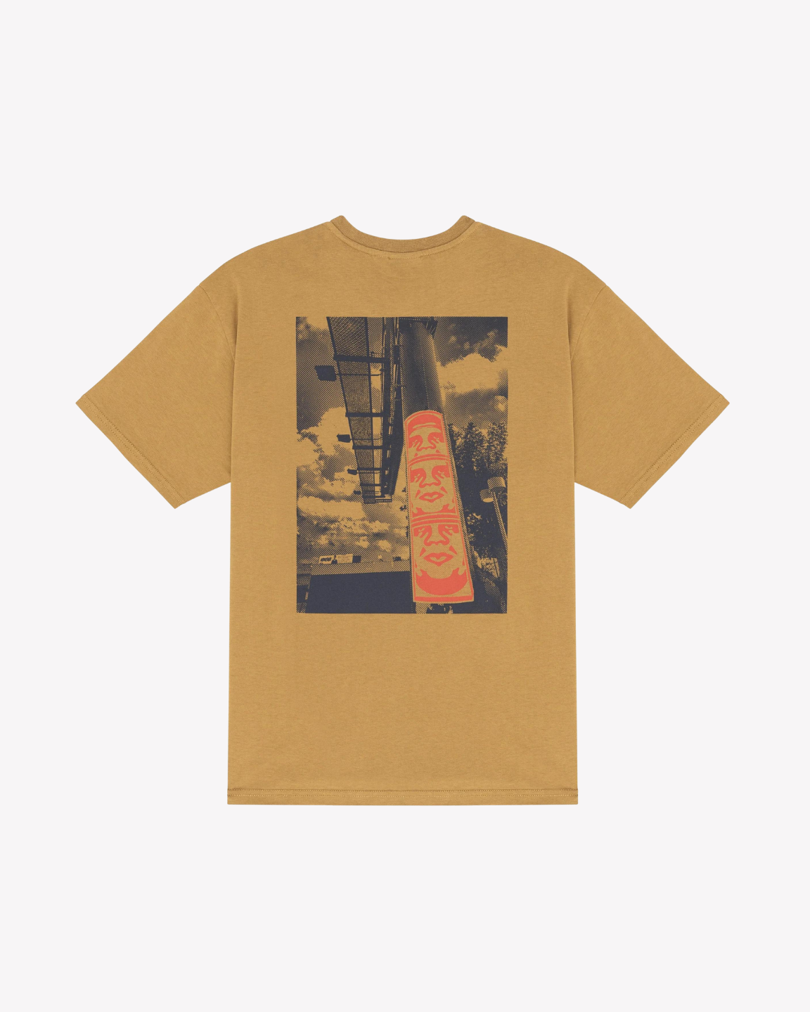 OBEY X NAPAPIJRI STREET CAMPAIGN HEAVYWEIGHT T-SHIRT